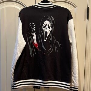 Ghost Face Graphic Jacket